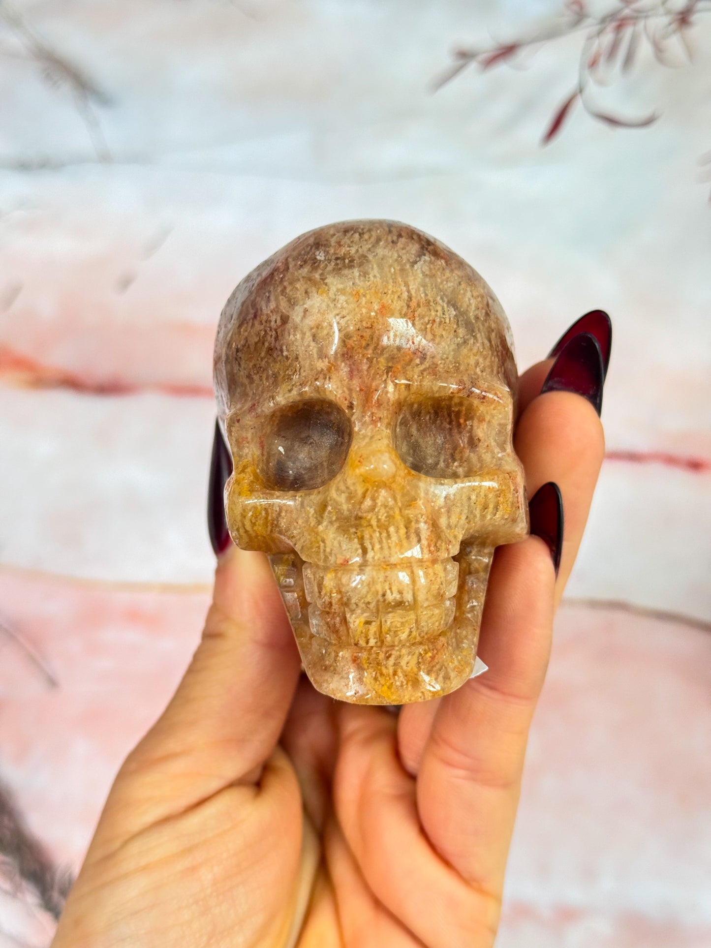 Thousand Layer Garden Quartz Skulls