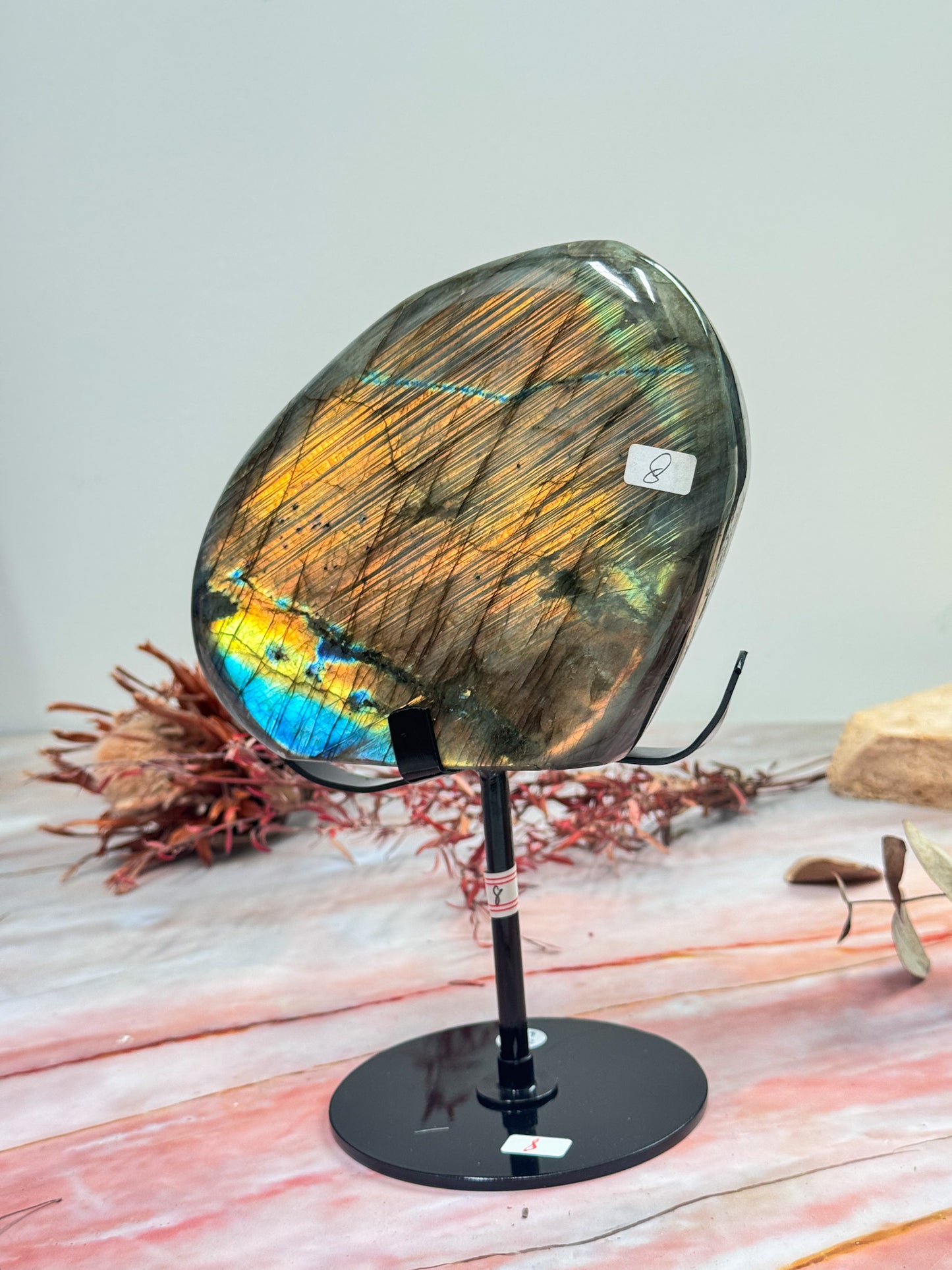 Labradorite Freeform on Stand