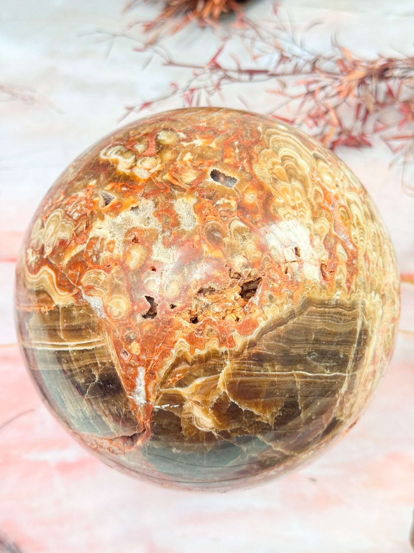Large Aragonite Sphere