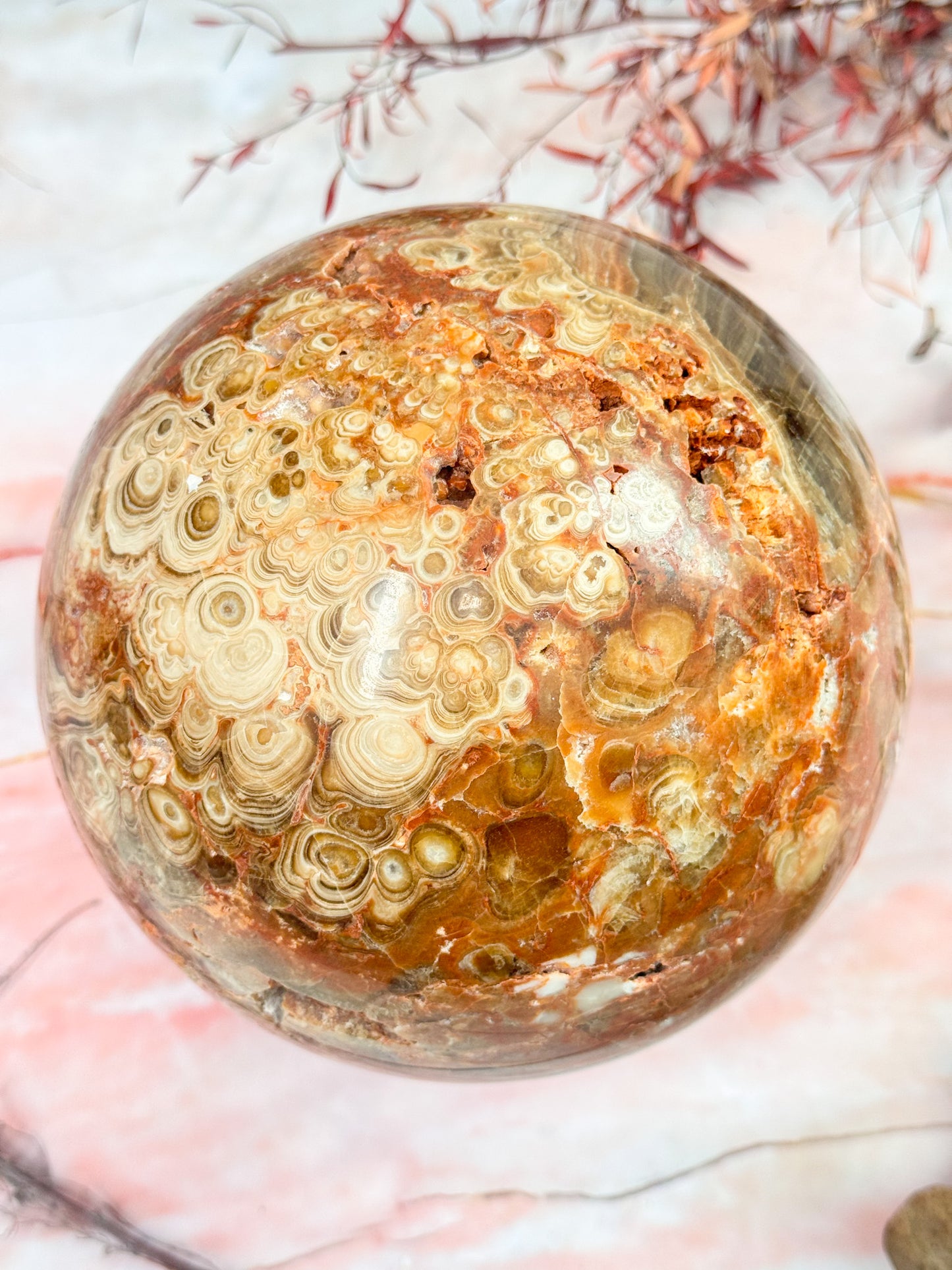 Large Aragonite Sphere
