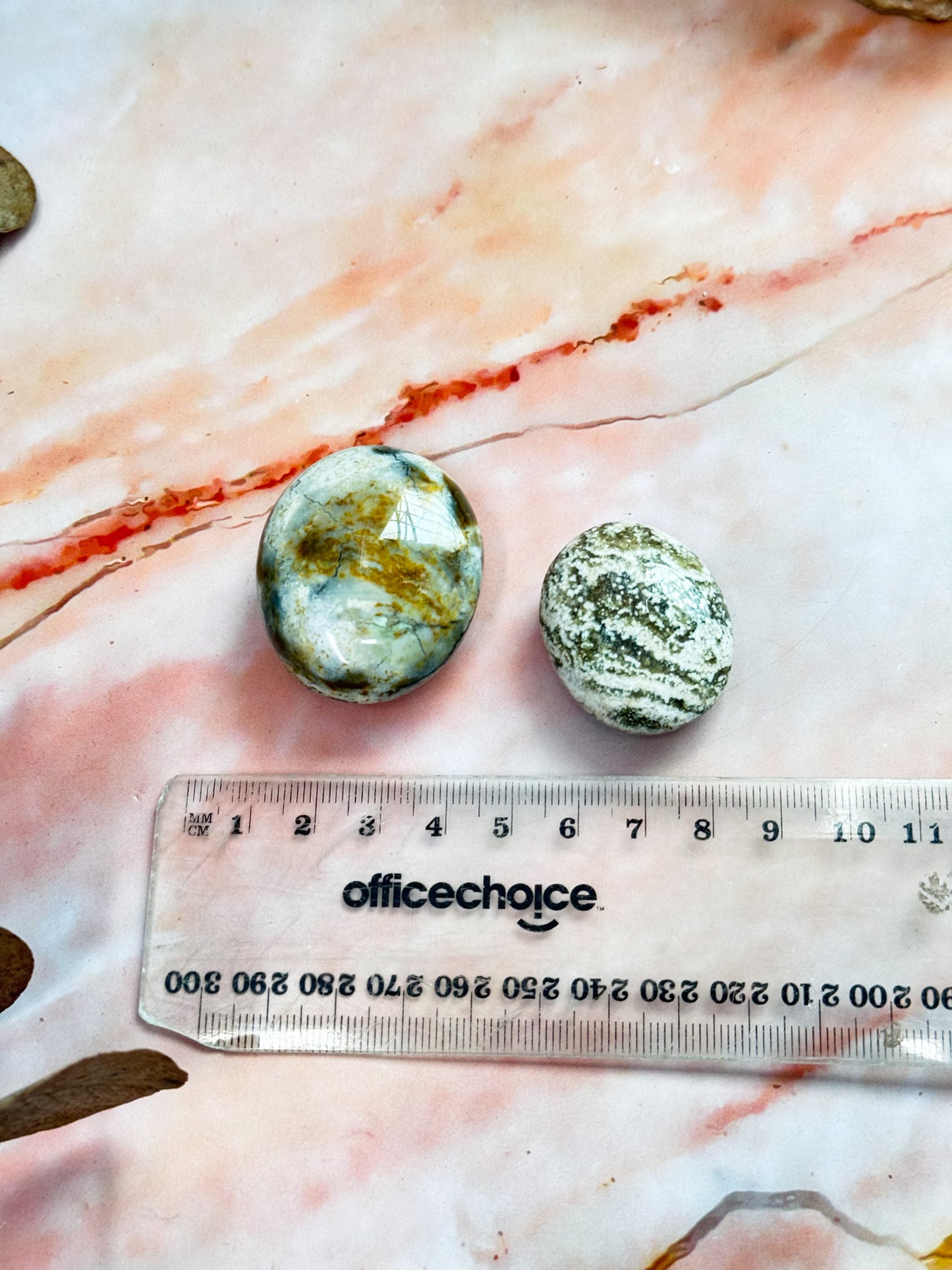 Small Ocean Jasper Palmstones