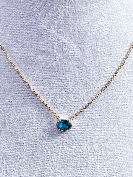 Apatite 18k Gold Vermeil Necklaces