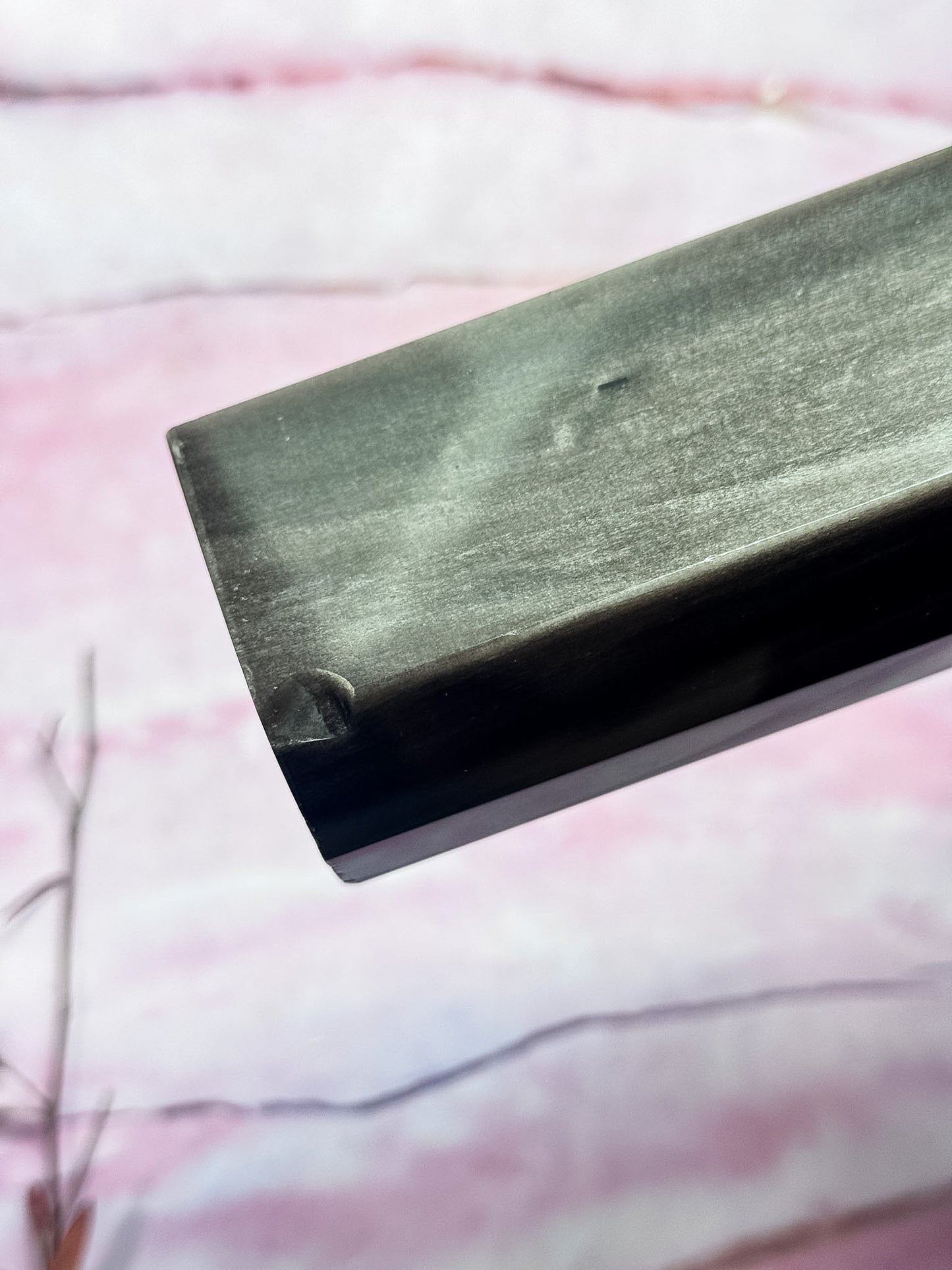 Silver Sheen Obsidian Tower