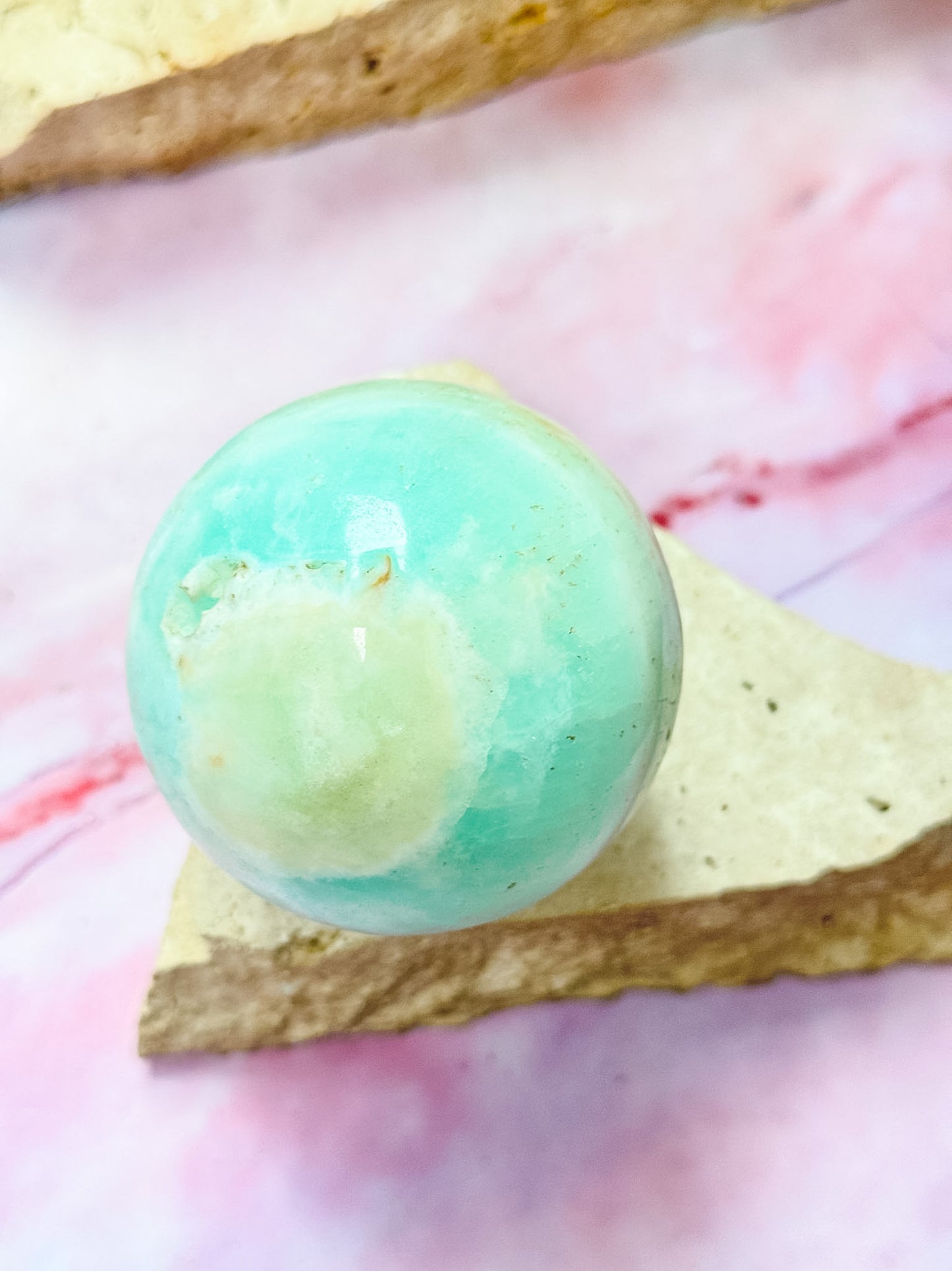 Carribean Calcite Sphere
