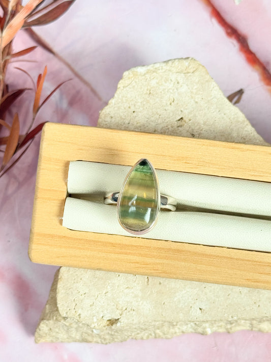 Fluorite Ring - Size 6.5