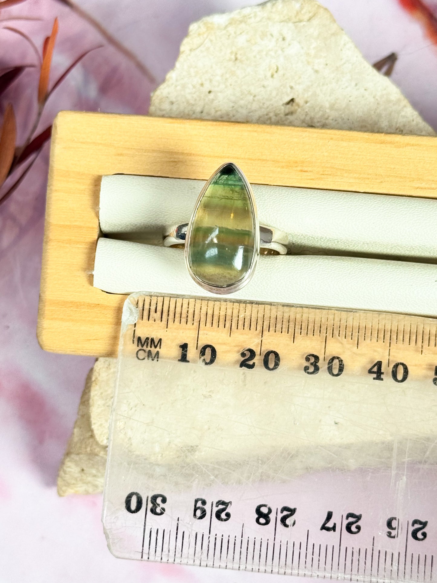 Fluorite Ring - Size 6.5