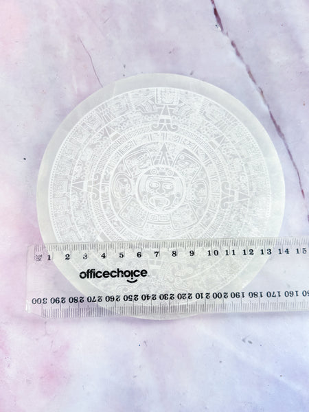 Aztec Selenite Plates