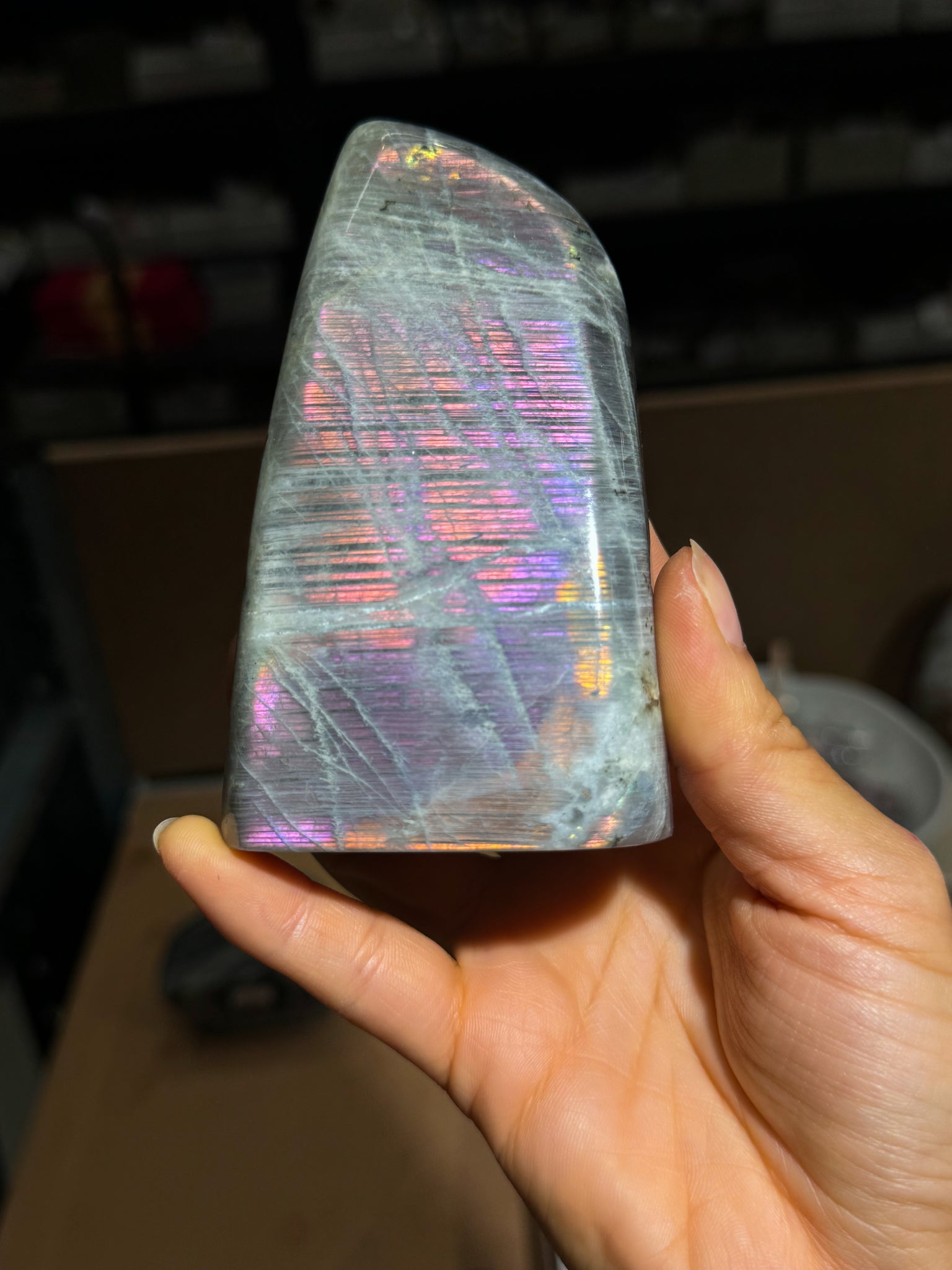 Purple Labradorite Freeform
