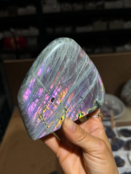 Purple Labradorite Freeform