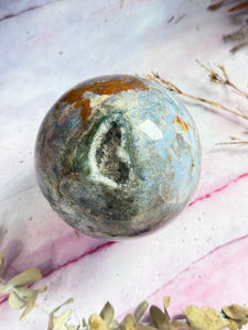Ocean Jasper Sphere