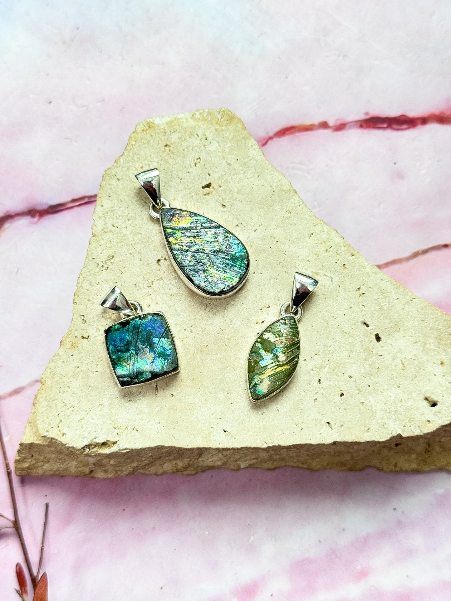 Ancient Roman Glass Pendants