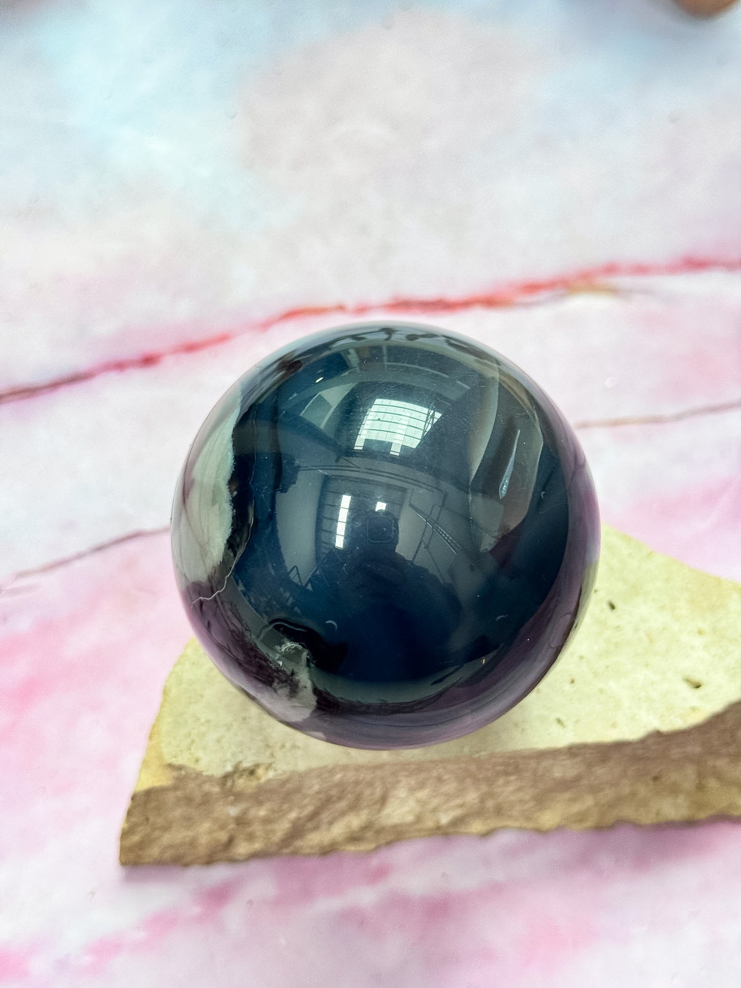 Volcanic Agate Sphere