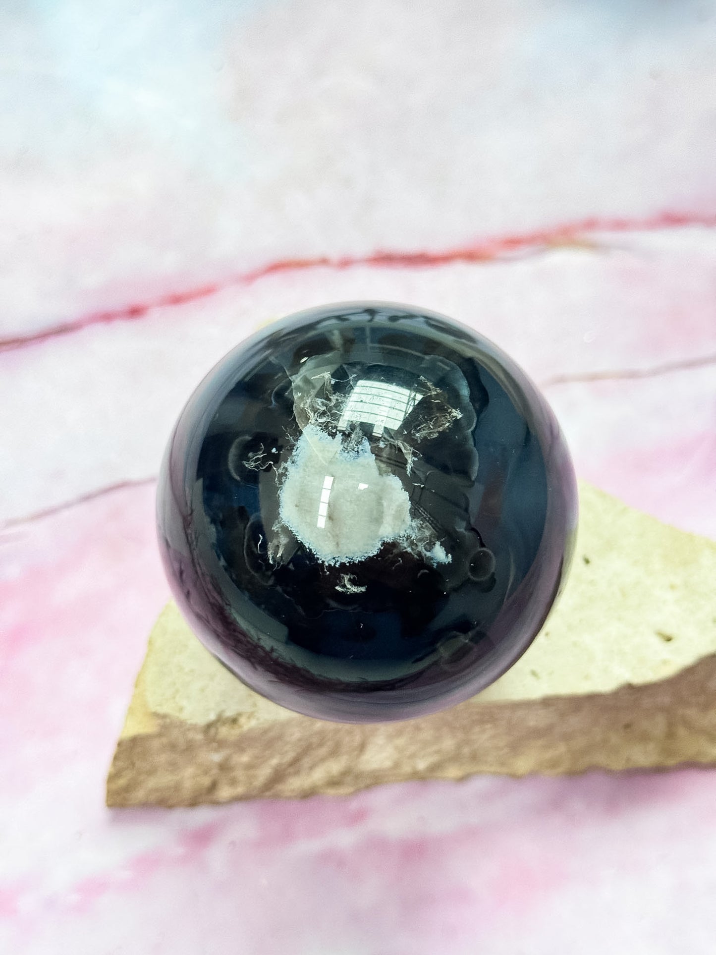 Volcanic Agate Sphere