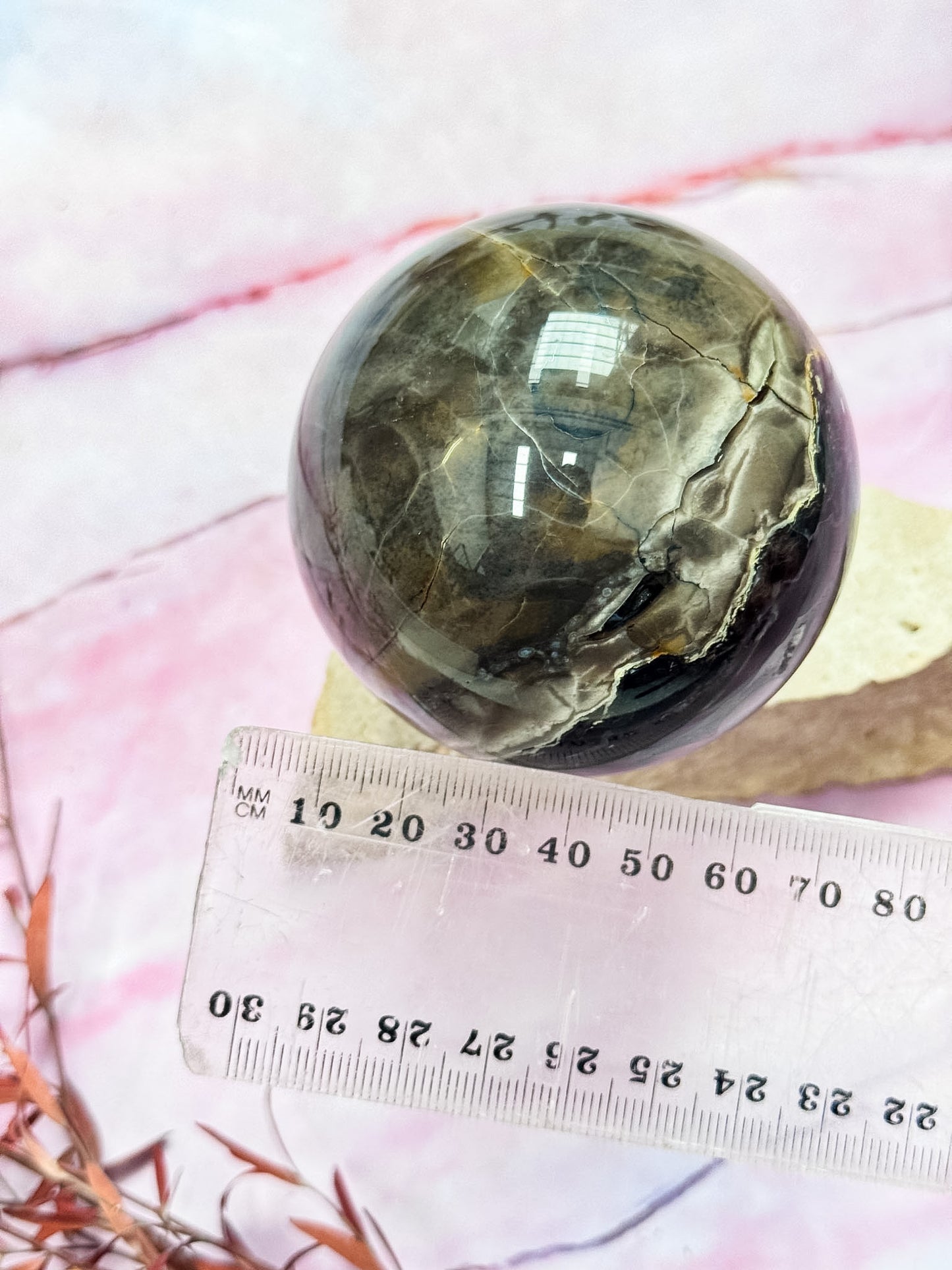 Volcanic Agate Sphere
