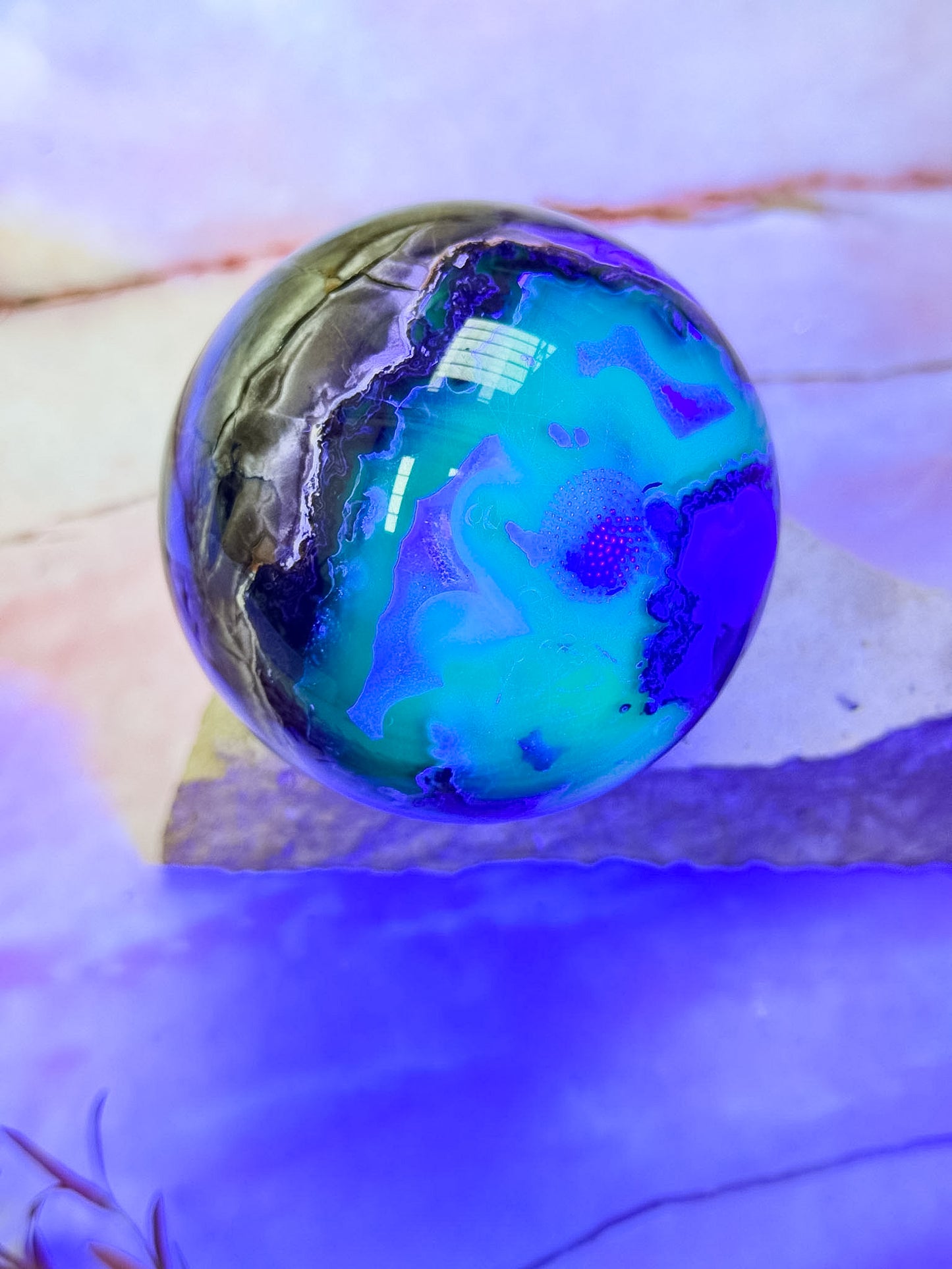 Volcanic Agate Sphere