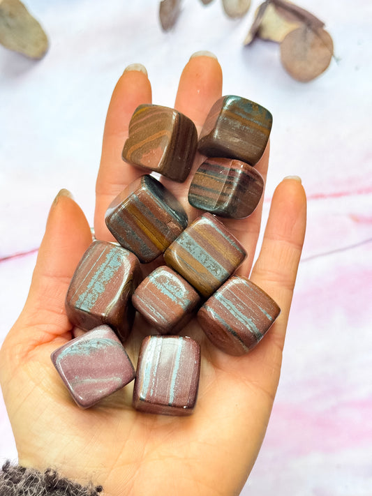 Tiger Iron Cubic Tumbles
