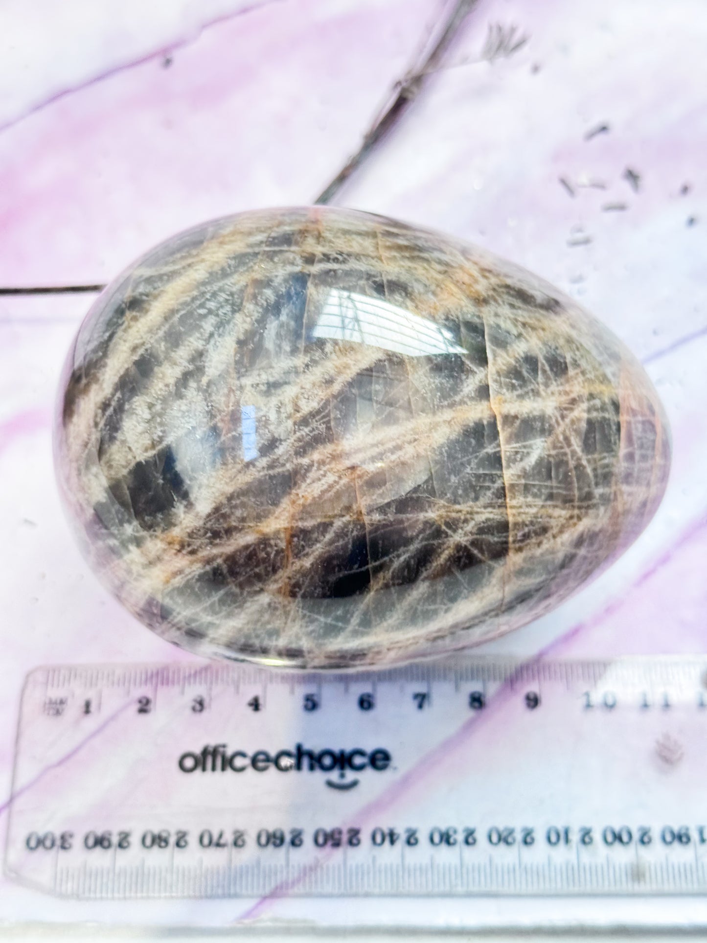 Black Moonstone Egg