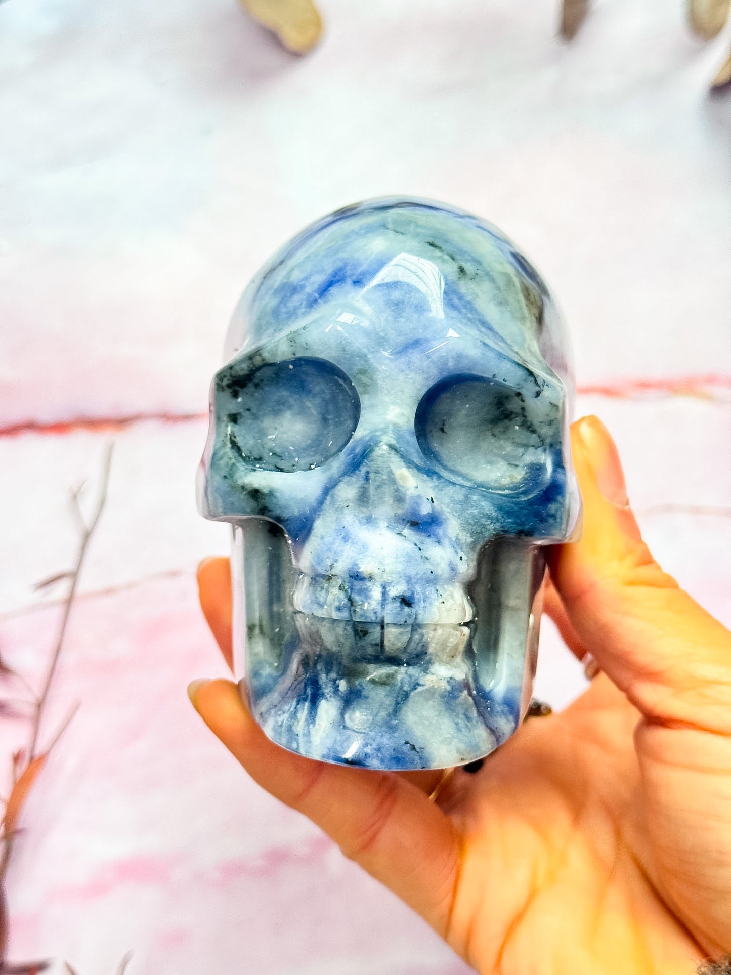 Afghanite Skull