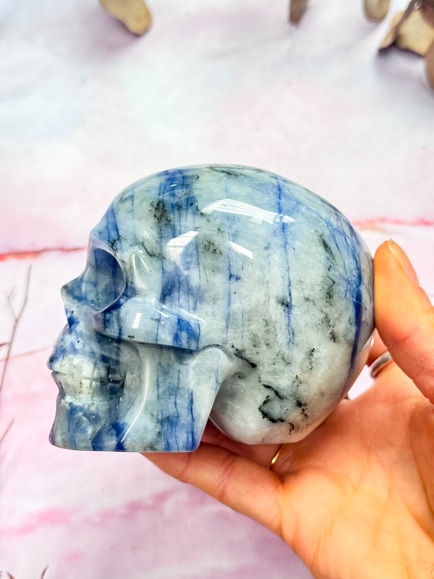 Afghanite Skull