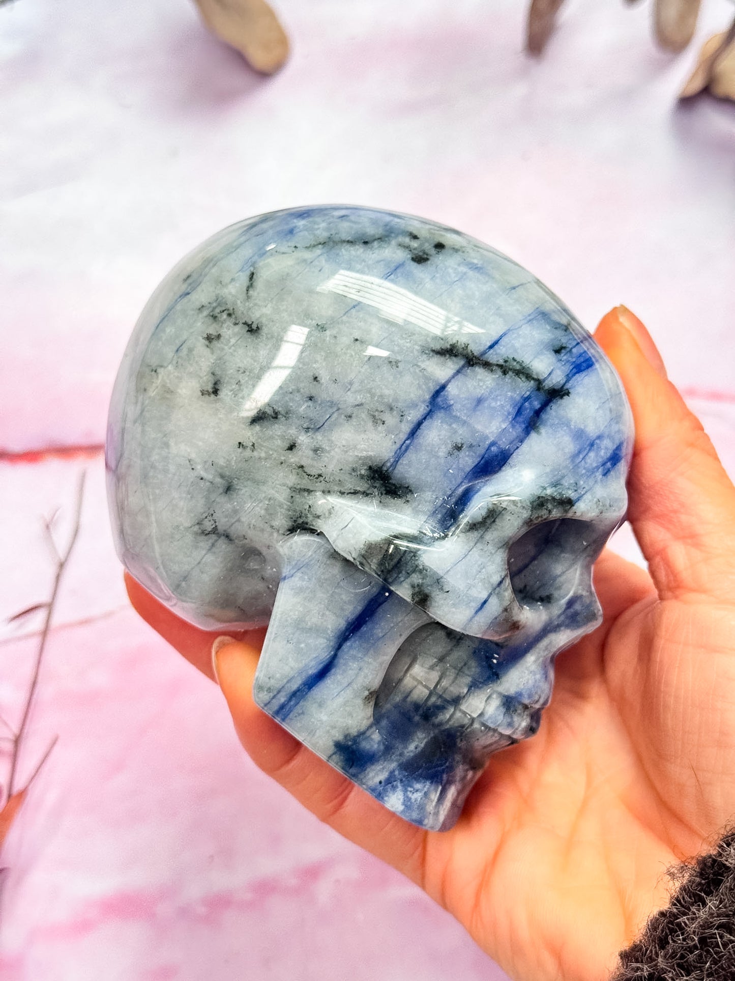 Afghanite Skull