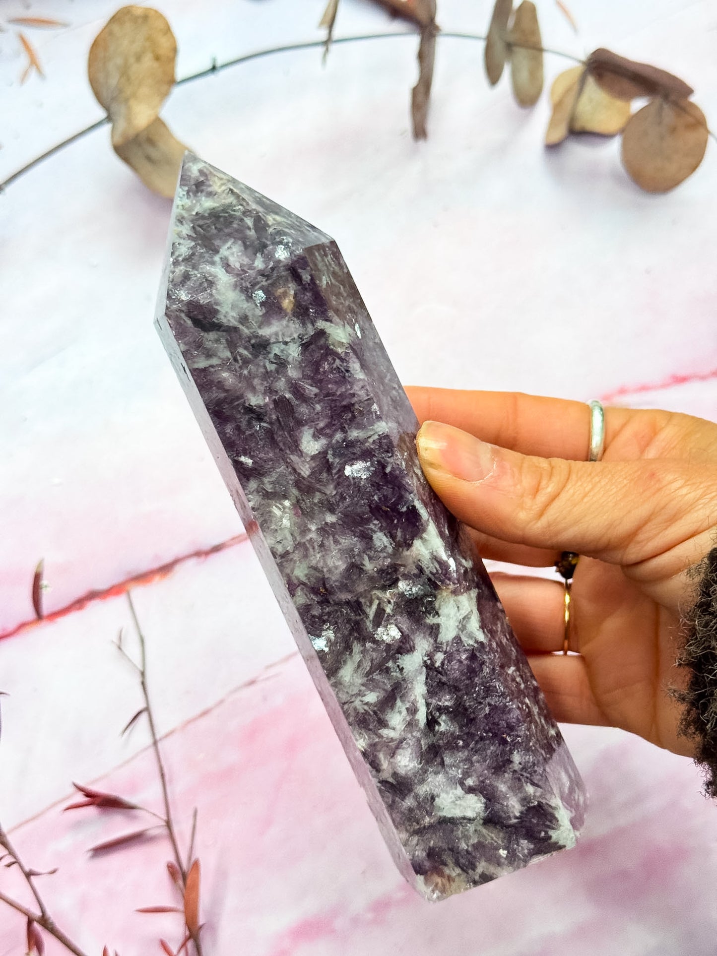 Purple Mica Tower
