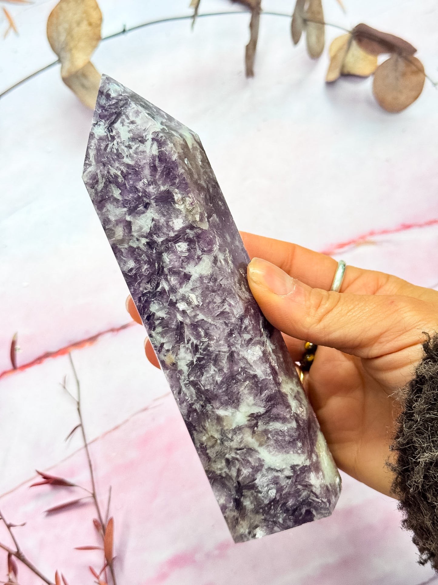 Purple Mica Tower