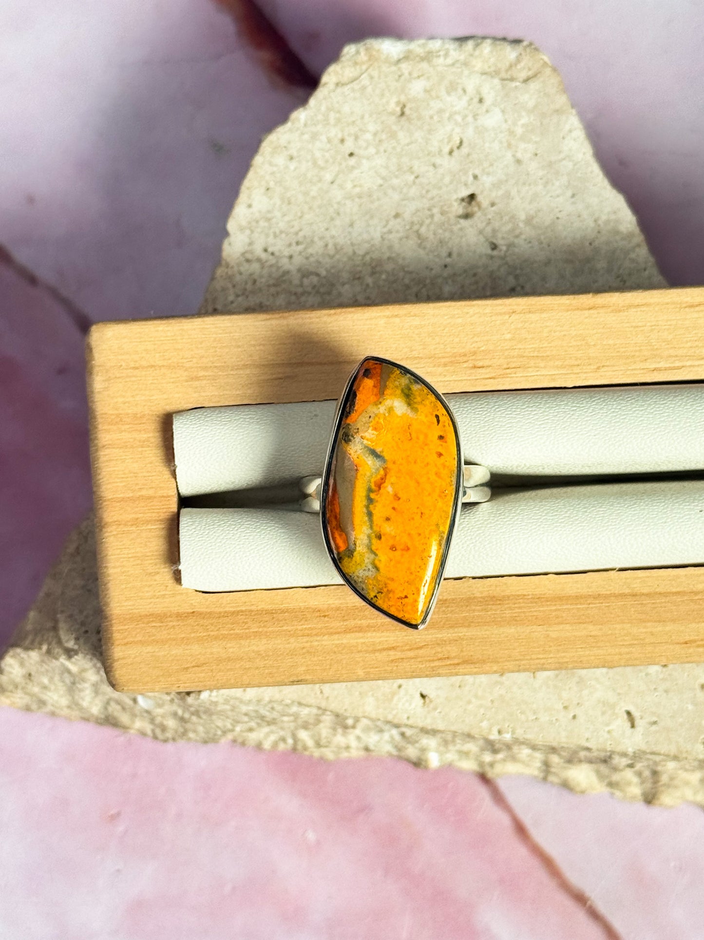 Bumblebee Jasper Rings