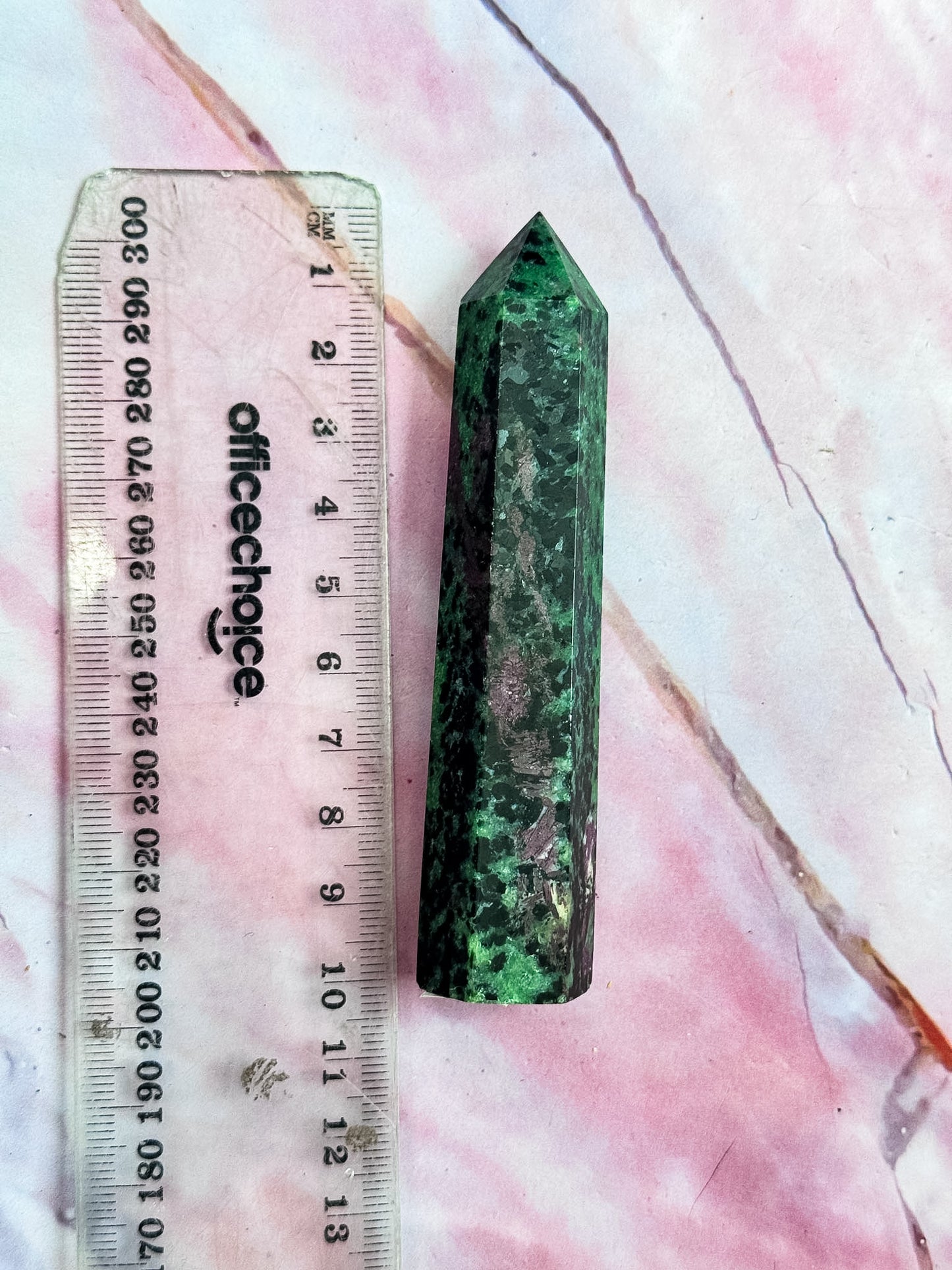 Ruby in Zoisite Points