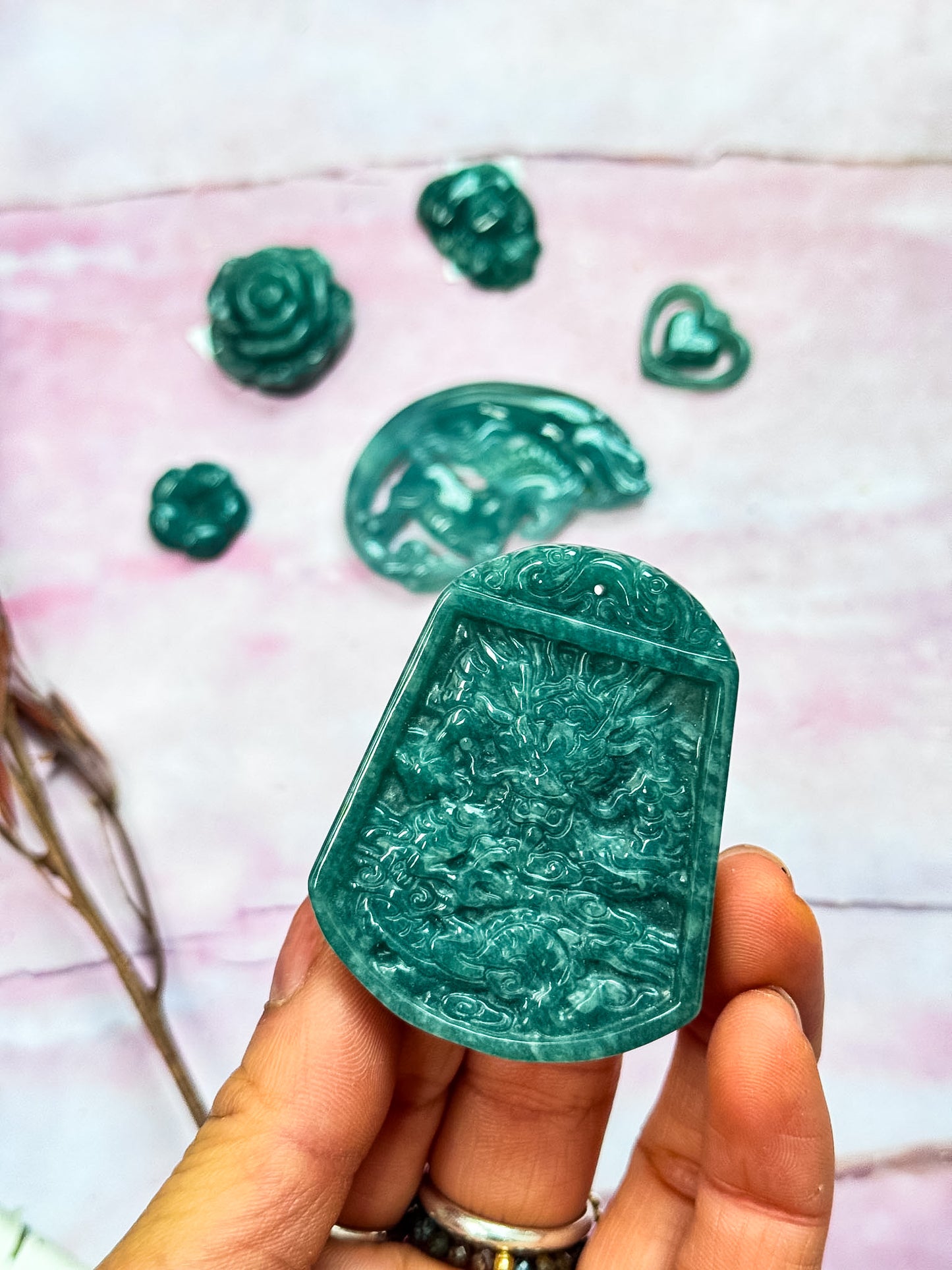 Jadeite Pendants