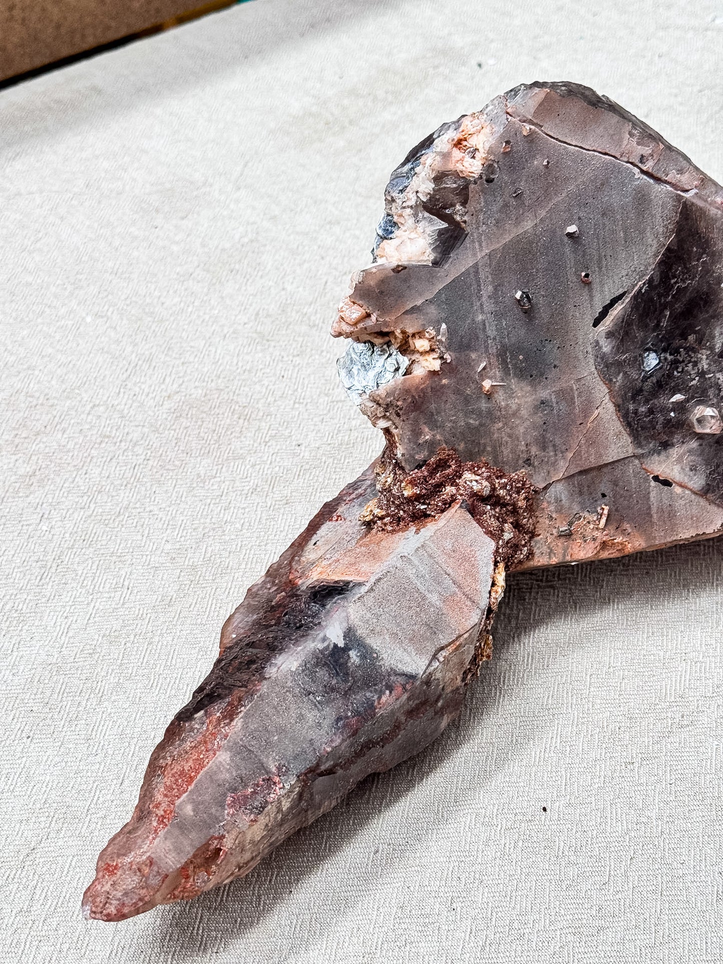Malawi Smokey Quartz 'Axe' Cluster