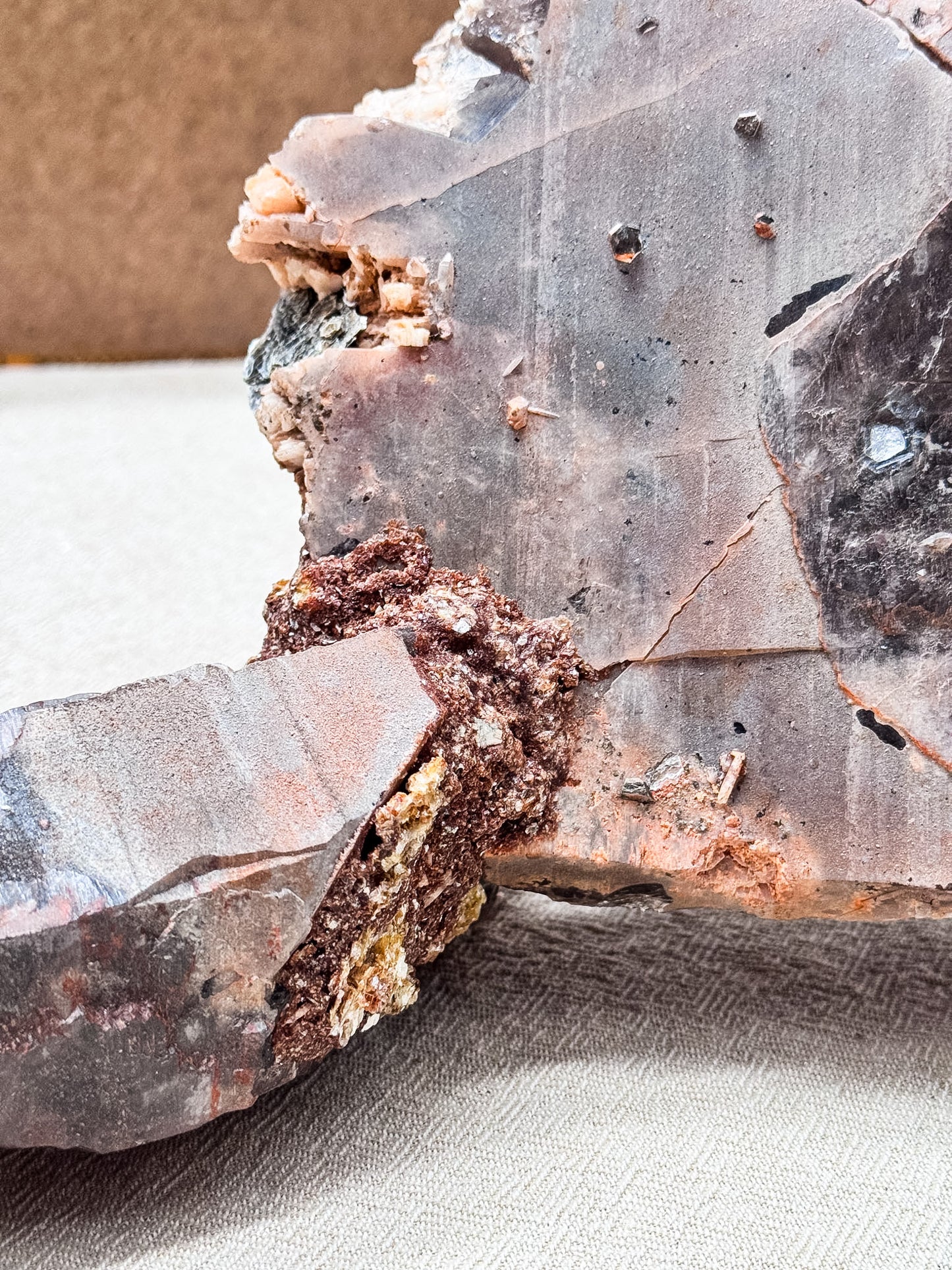 Malawi Smokey Quartz 'Axe' Cluster