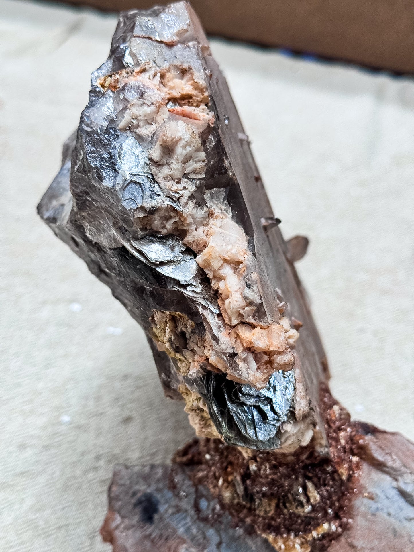 Malawi Smokey Quartz 'Axe' Cluster