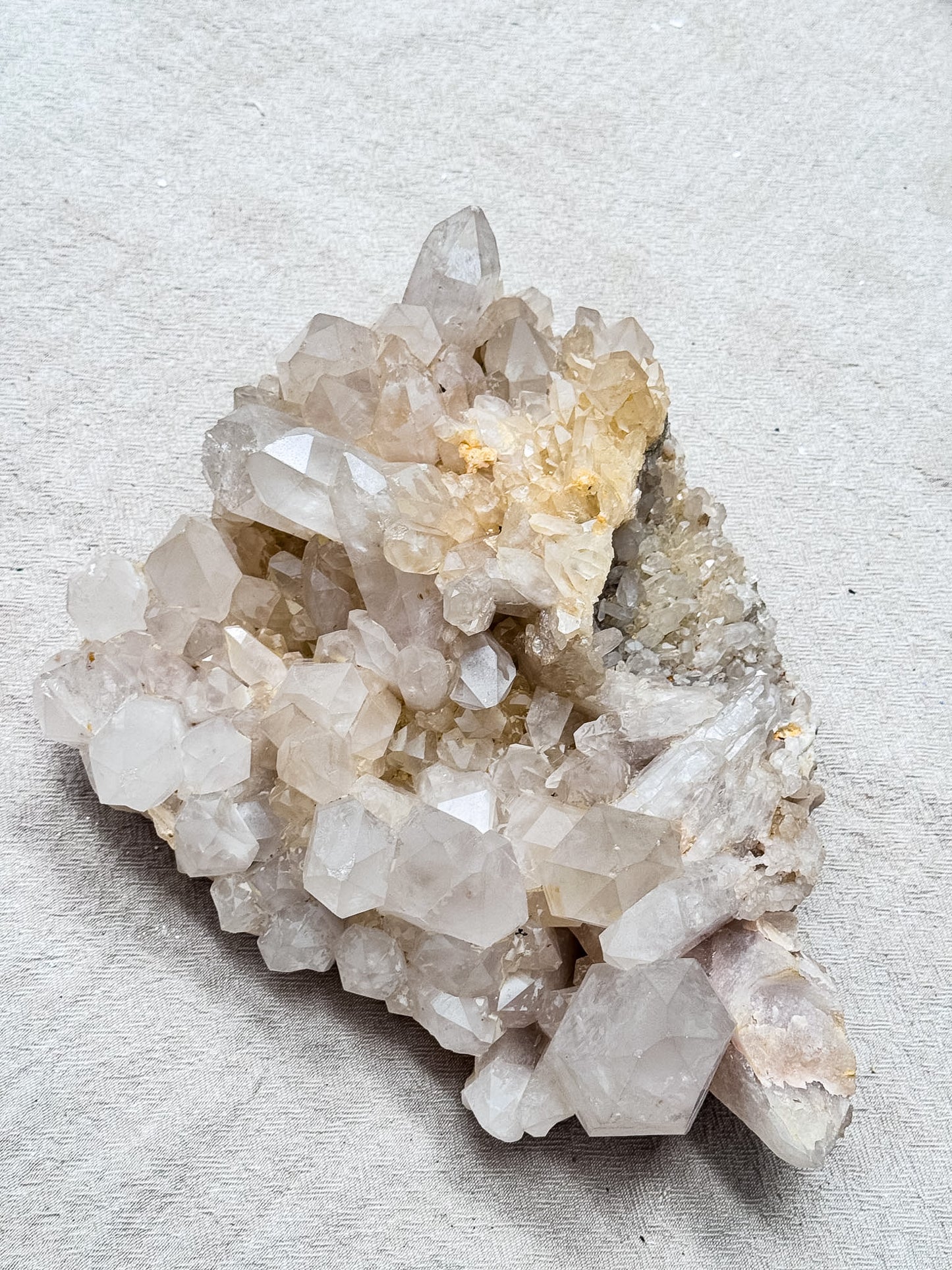Large Madagascan Quartz Cluster