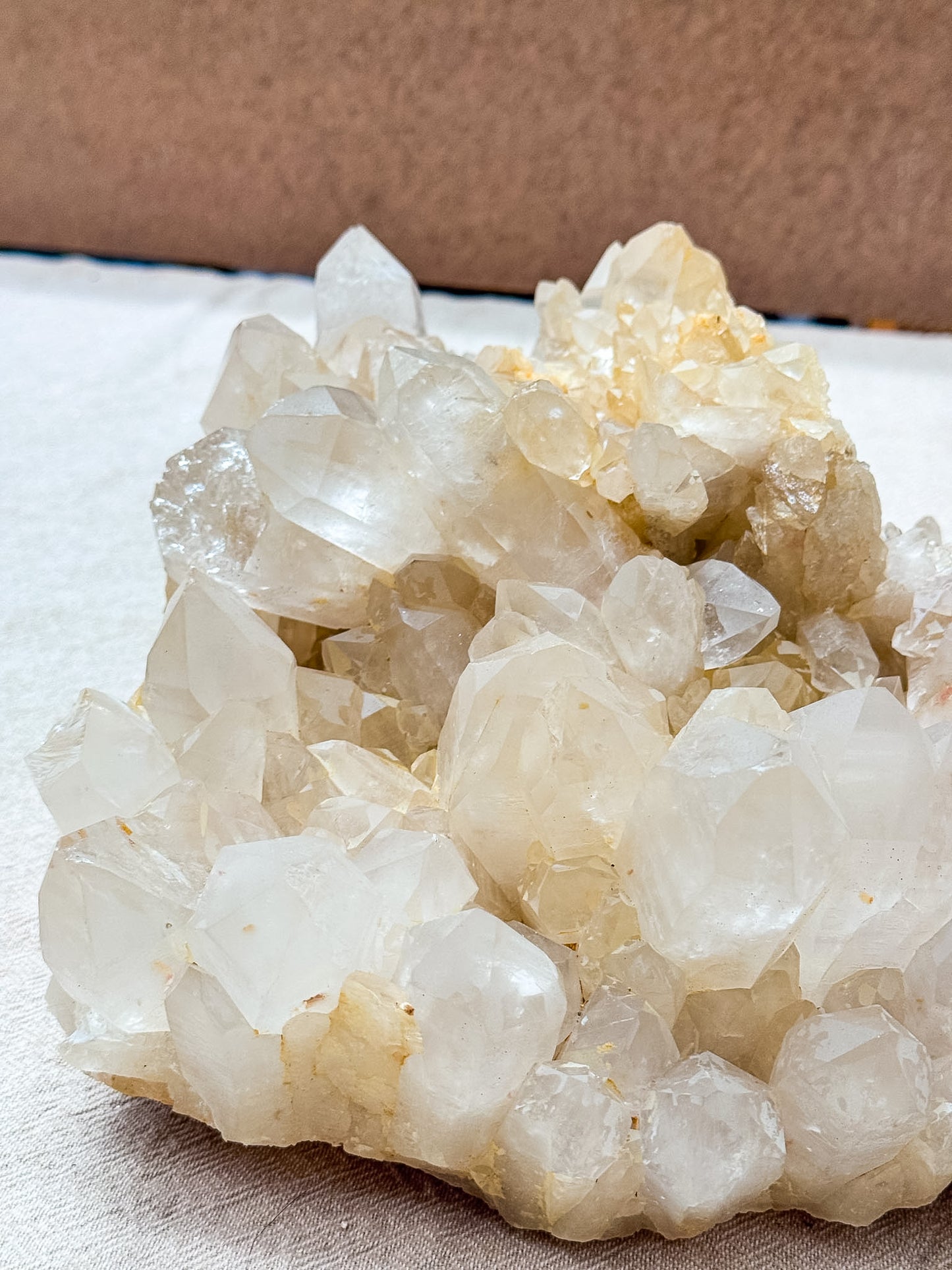Large Madagascan Quartz Cluster