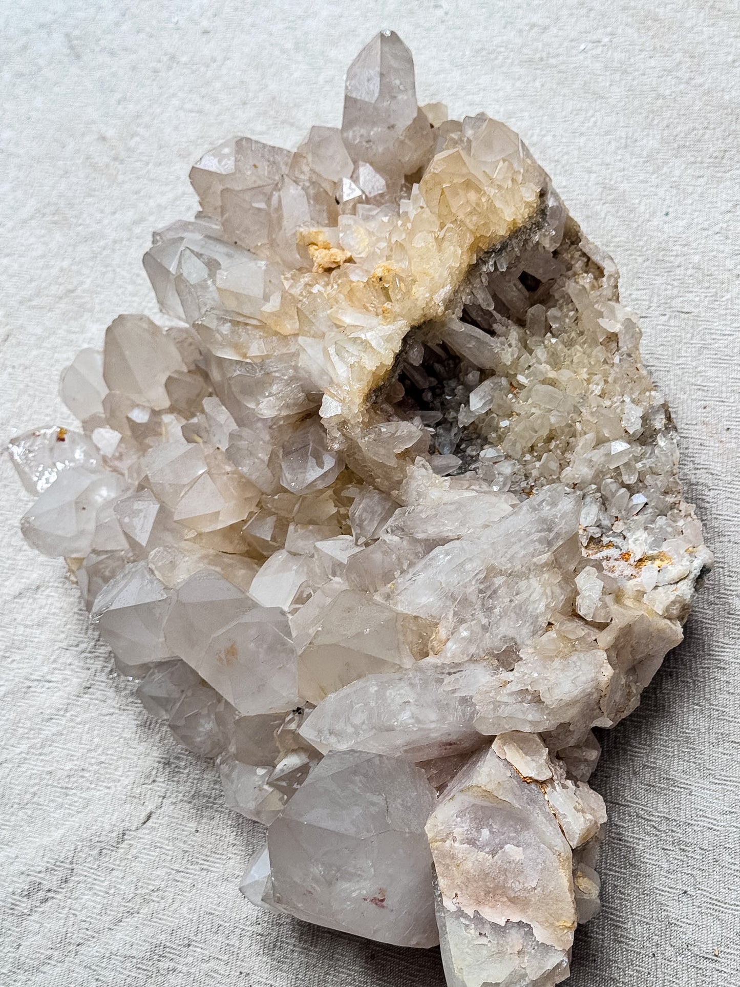 Large Madagascan Quartz Cluster