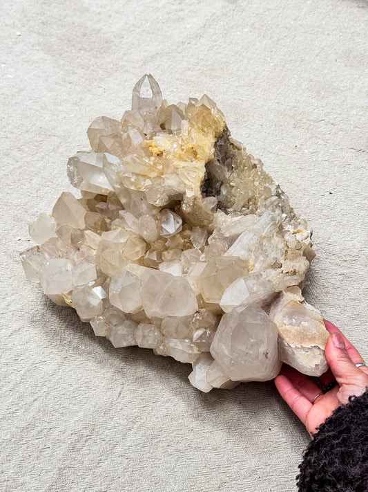 Large Madagascan Quartz Cluster
