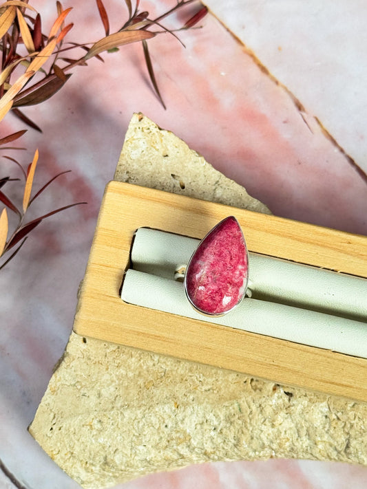 Thulite Ring - Size 6.5