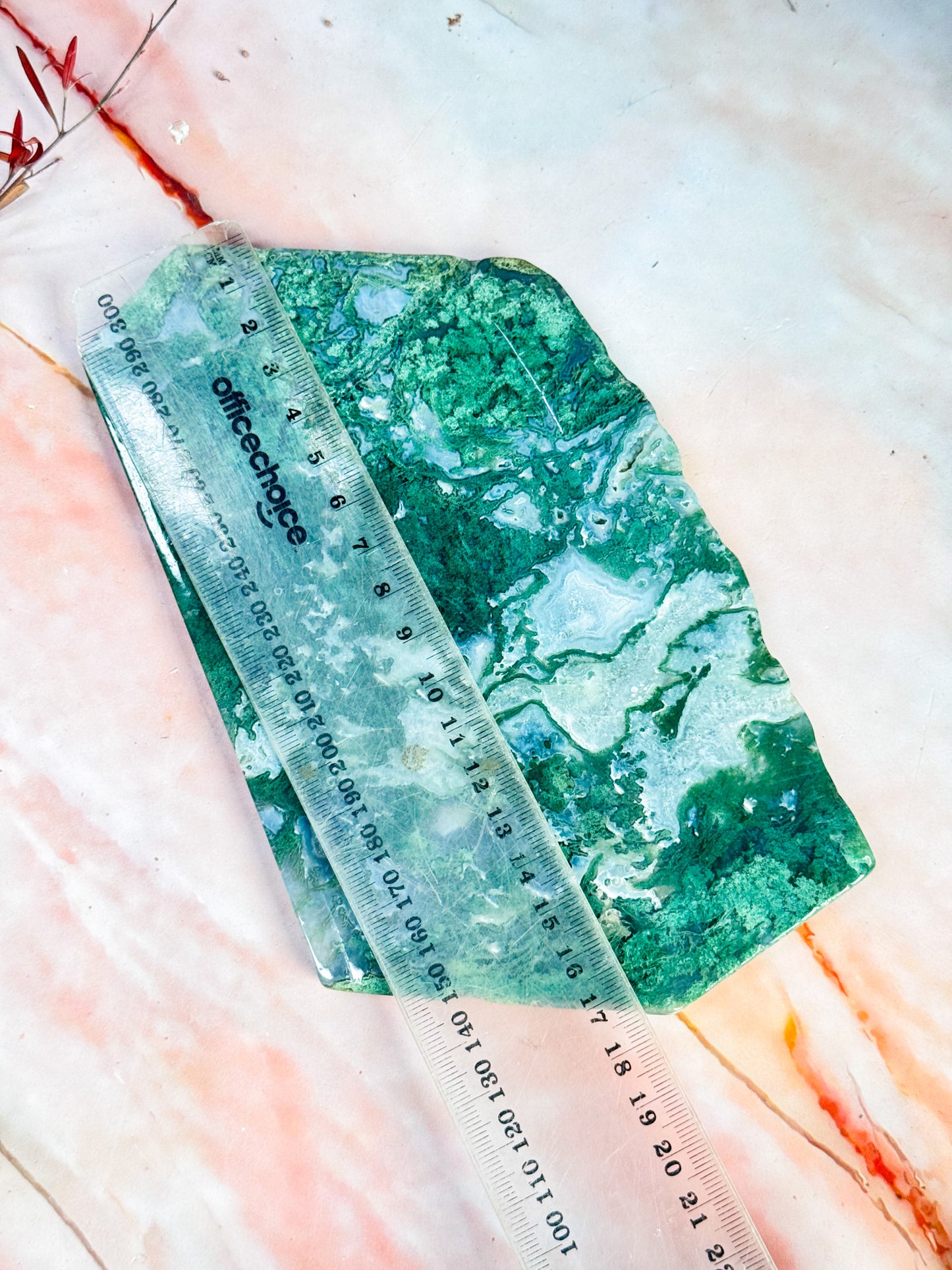 Moss Agate Slice