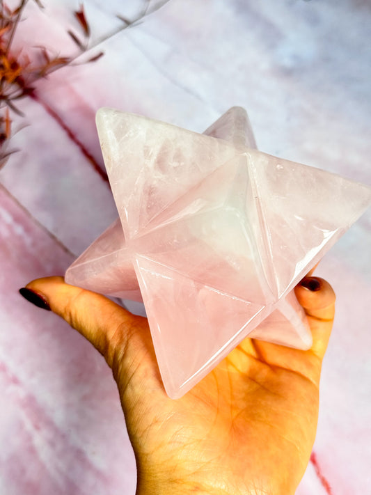 Rose Quartz Merkabh