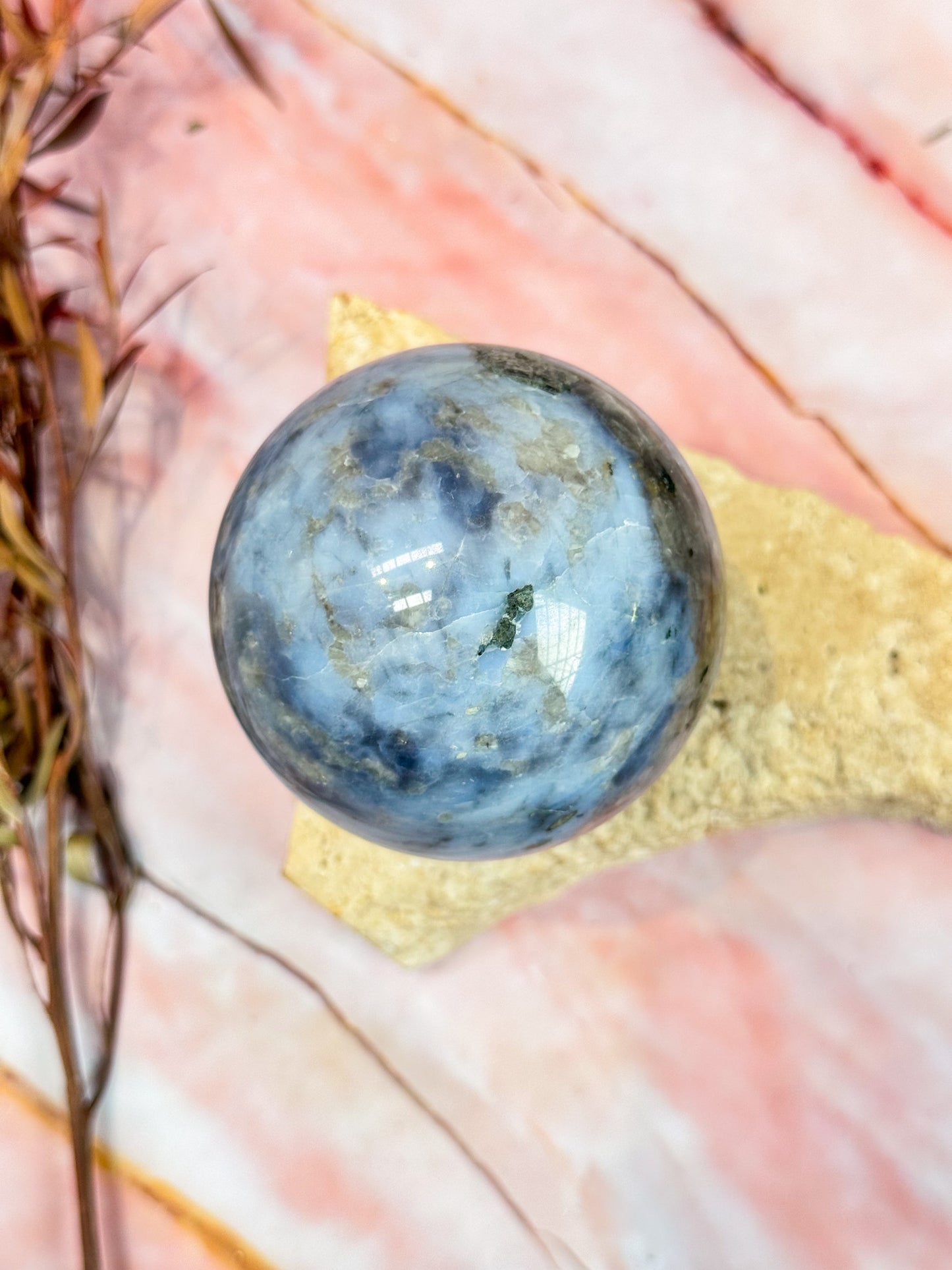 Periwinkle Opal Sphere