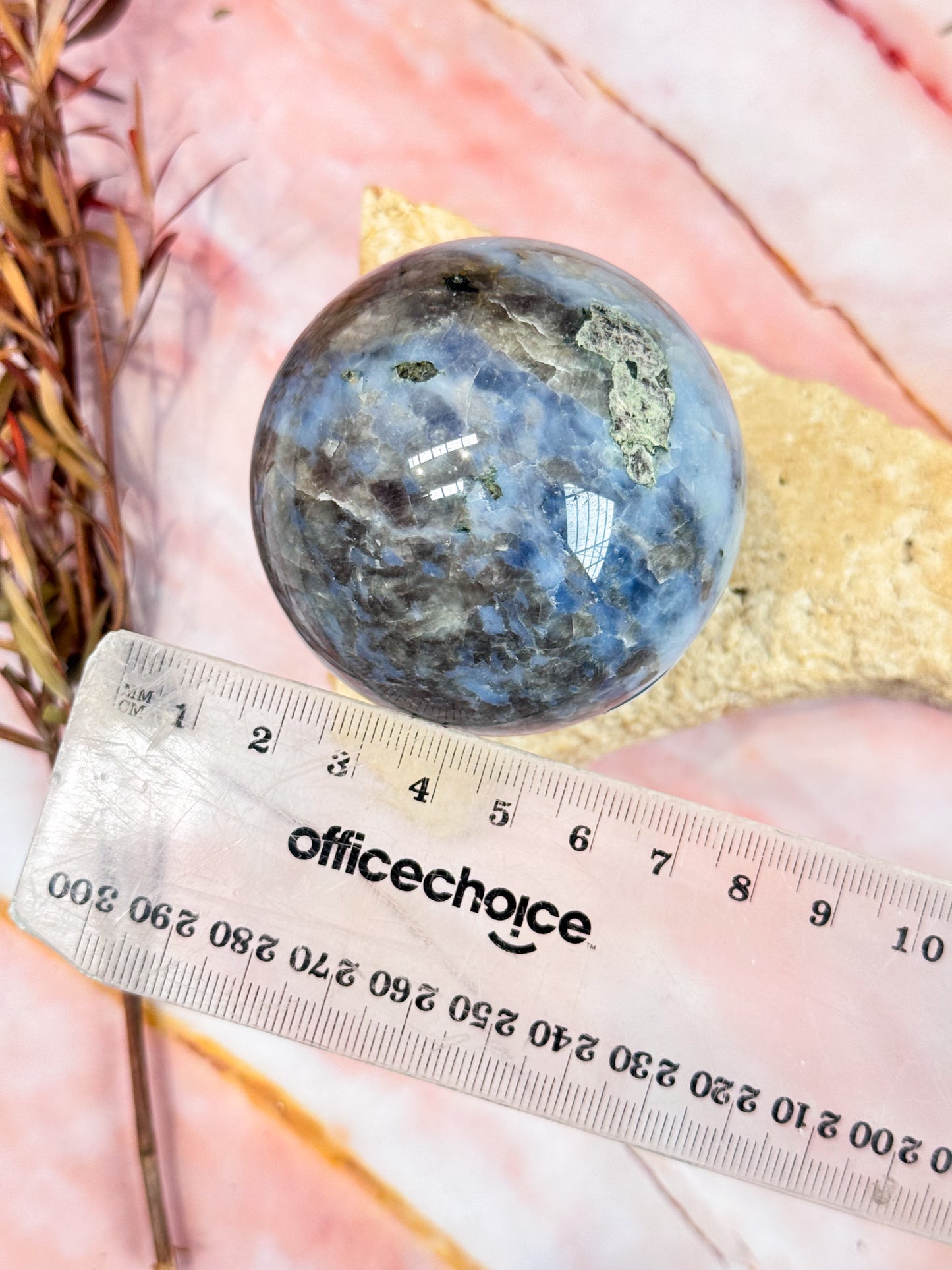 Periwinkle Opal Sphere