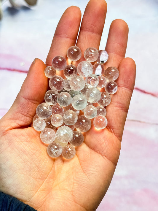 Clear Quartz Mini Sphres