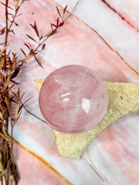 Rose Quartz Sphere