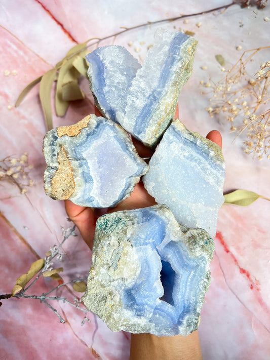 Blue Lace Agate Roughs