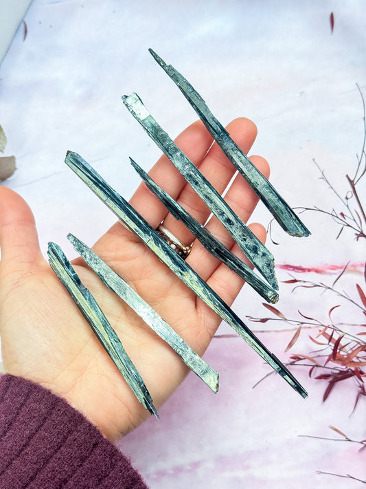 Rare Vivianite Shards
