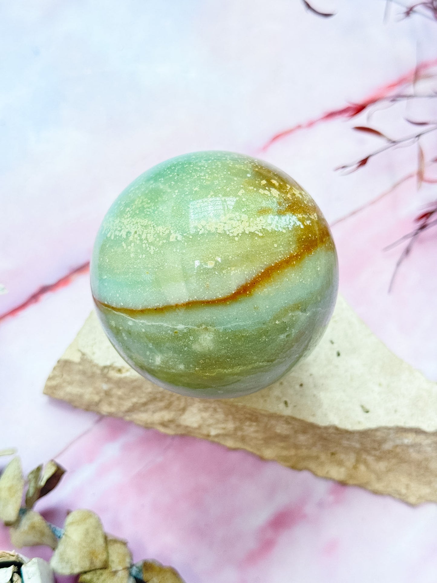 Blue Jasper Sphere
