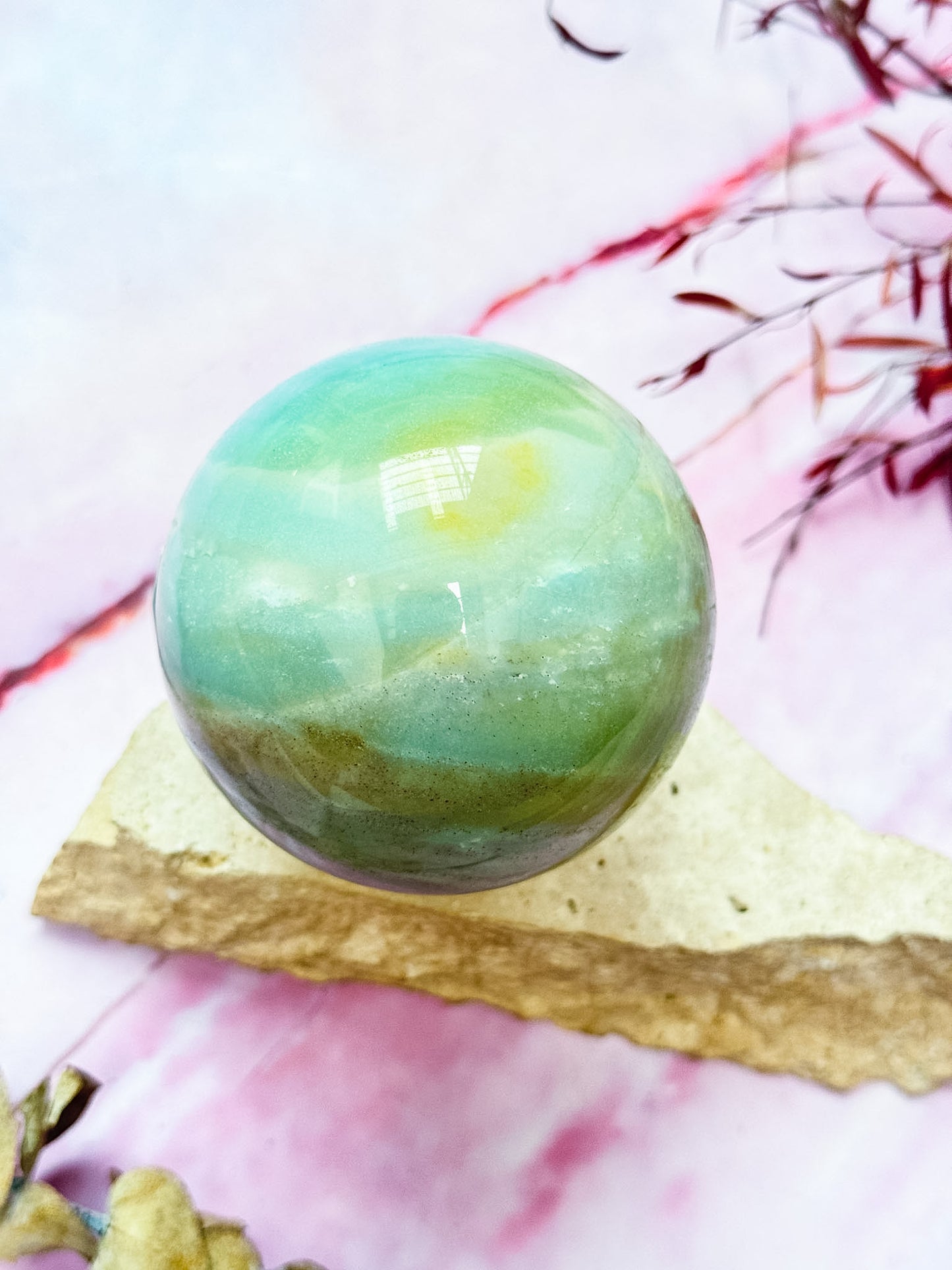 Blue Jasper Sphere