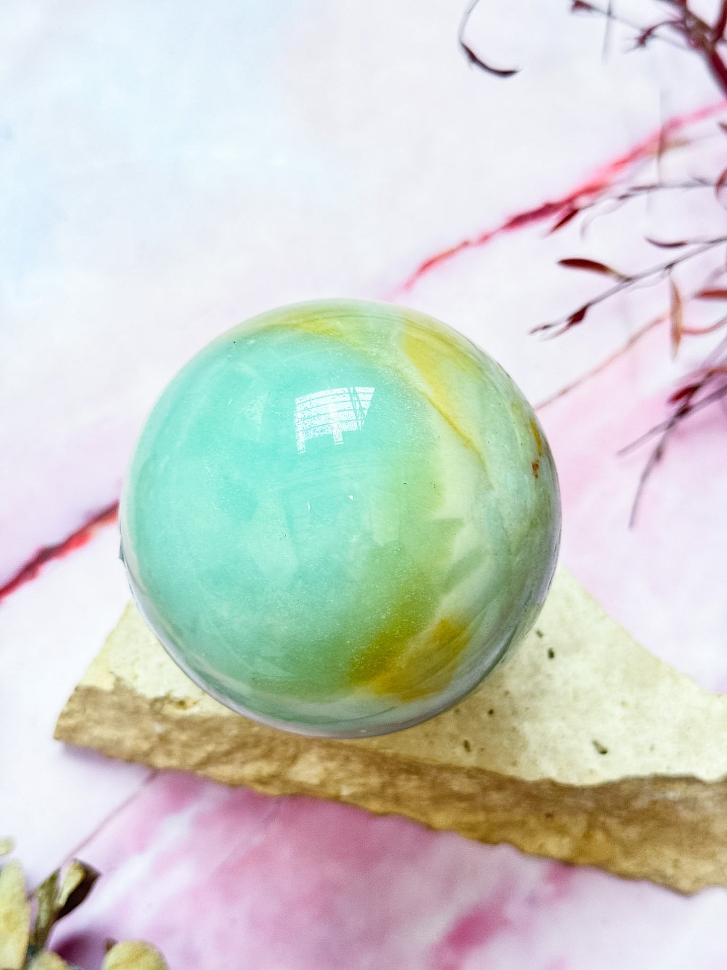 Blue Jasper Sphere