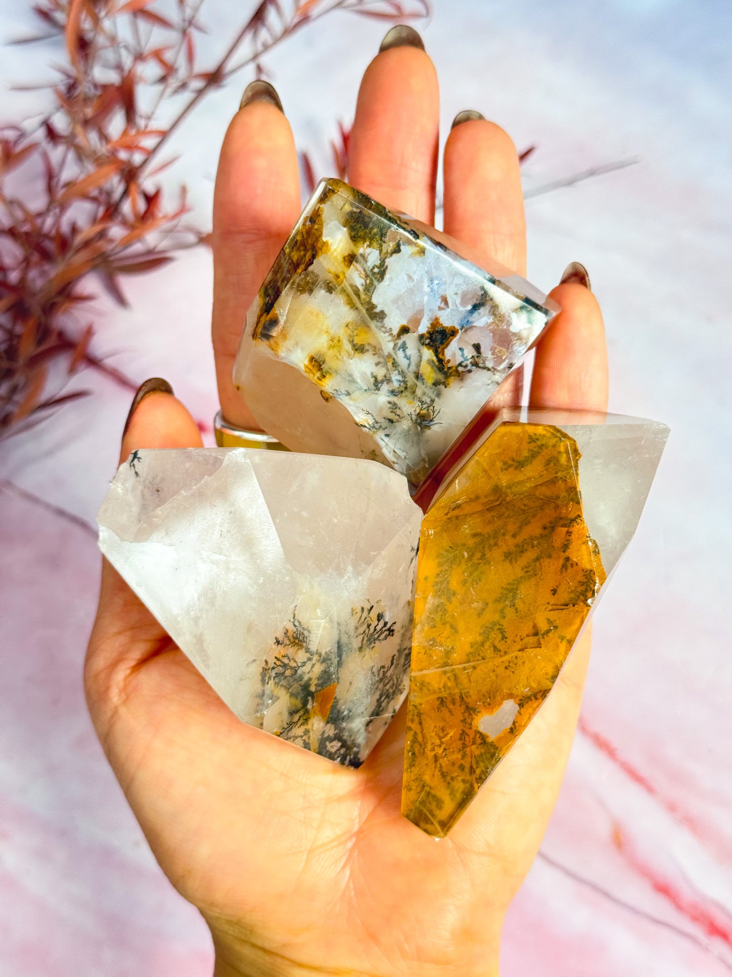 Dendritic Quartz Freeforms