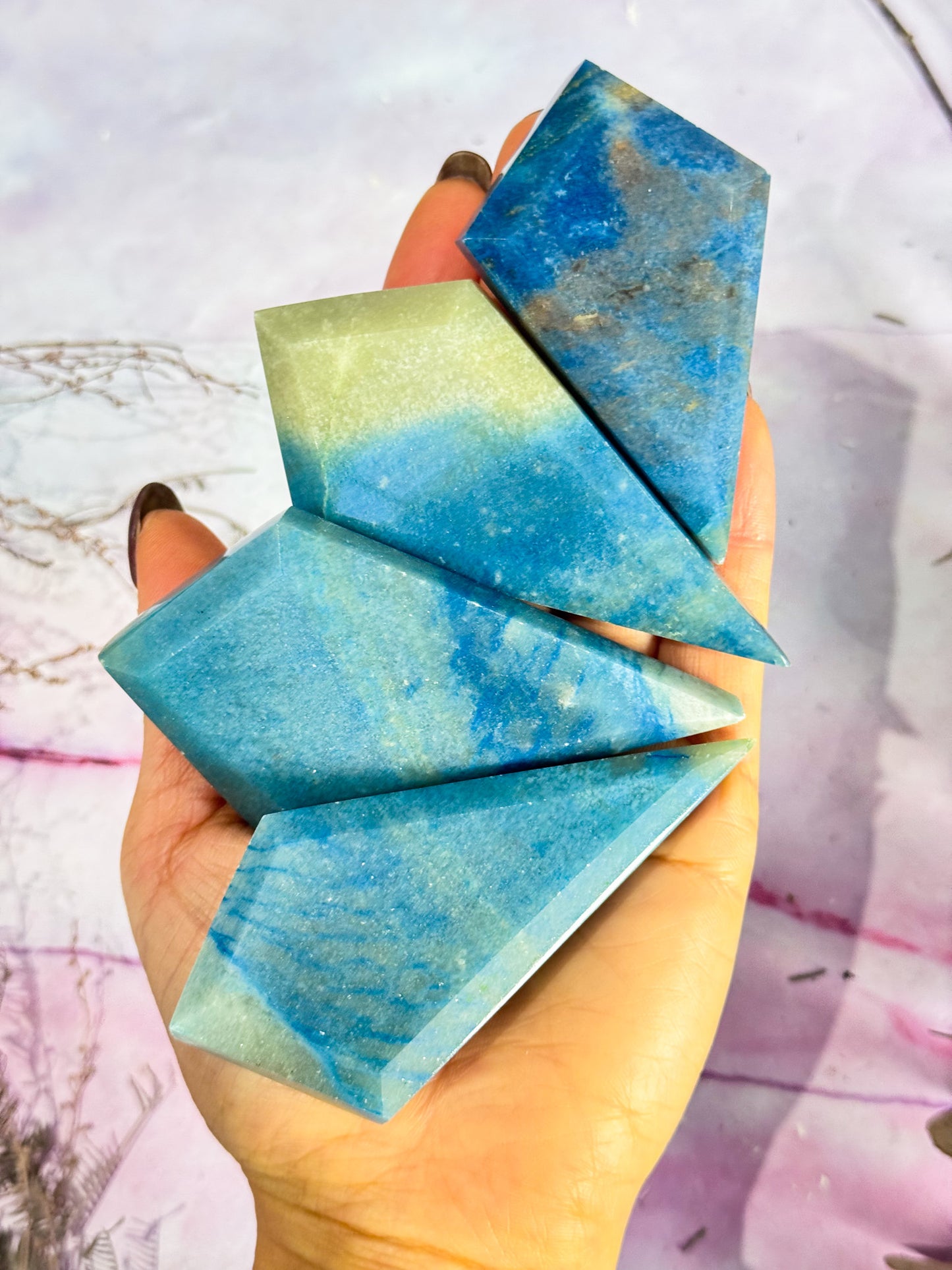 Trolleite Quartz Diamonds